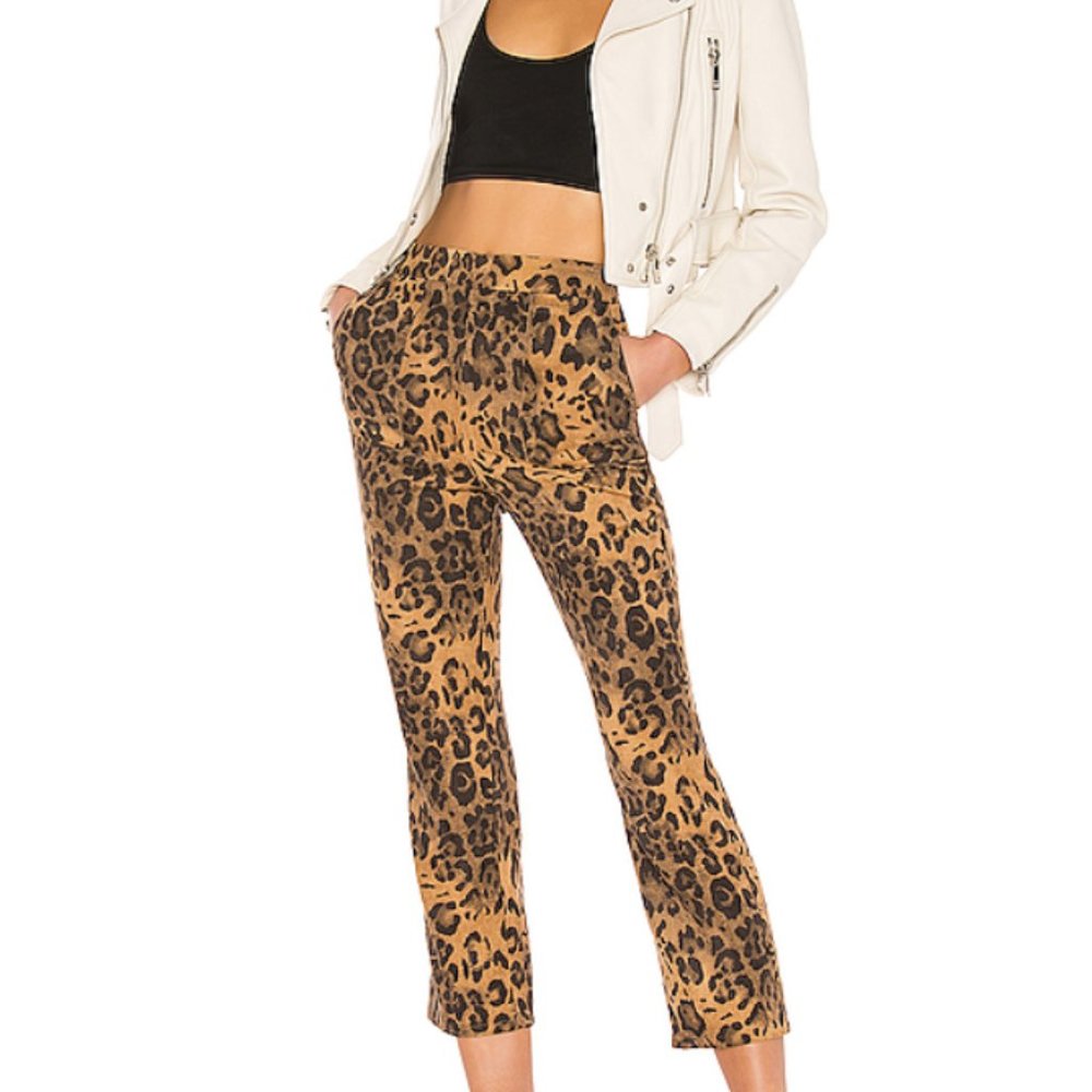 Leopard Knoll Pants